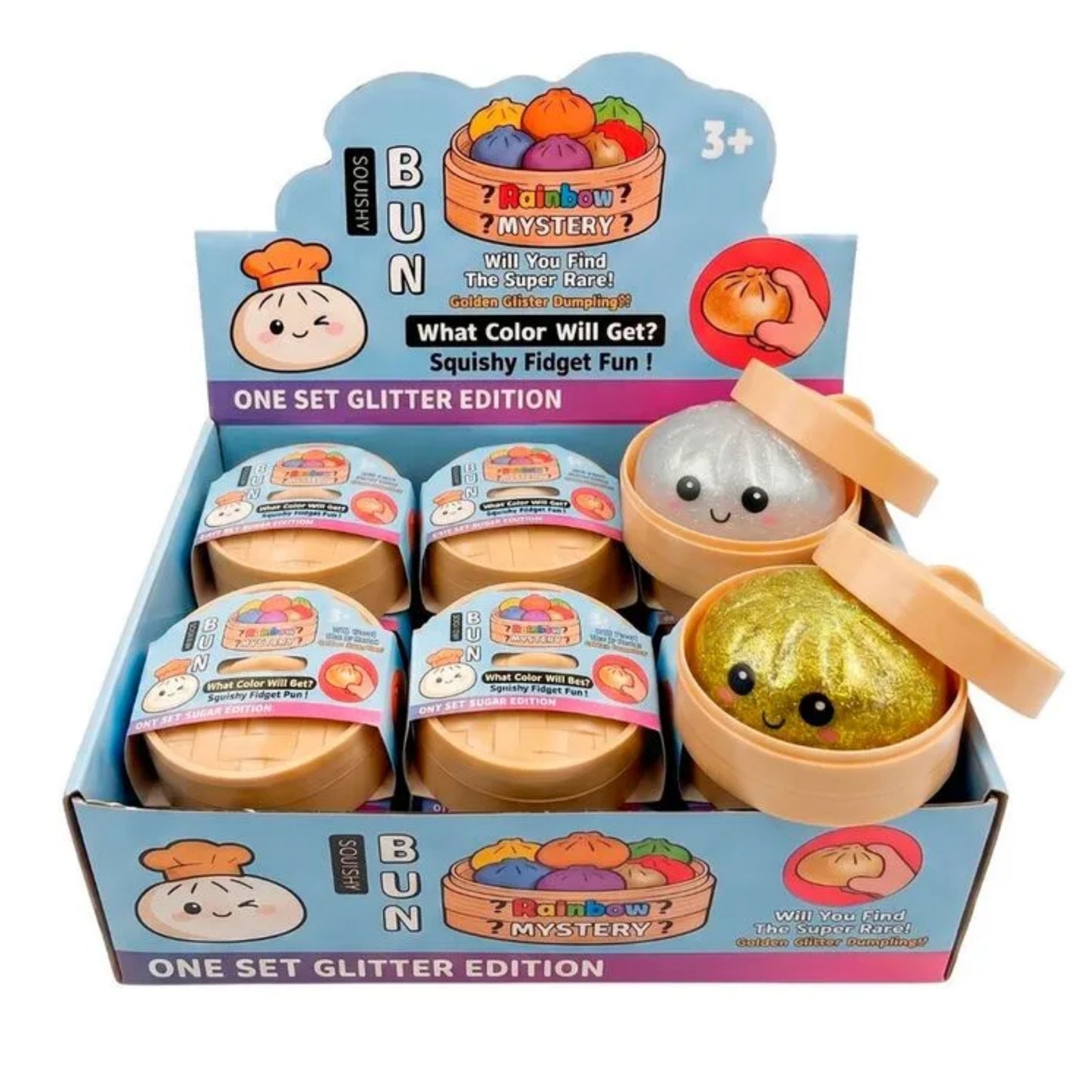 Squishy Bao Dumpling Antiestrés Kawaii