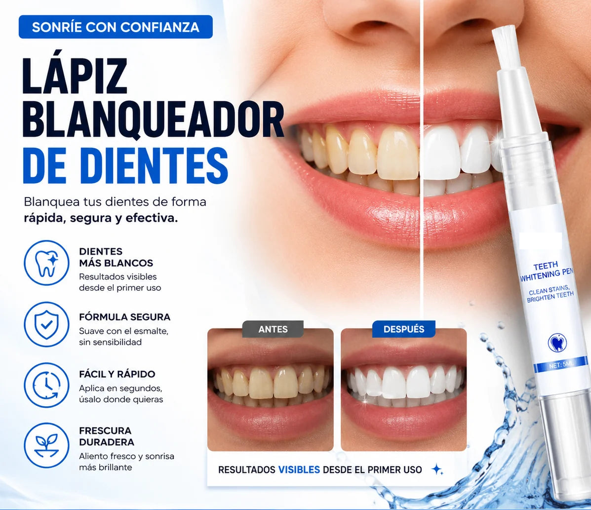 🦷✨ SONRÍE CON CONFIANZA Y LUCE UNA SONRISA MÁS BLANCA