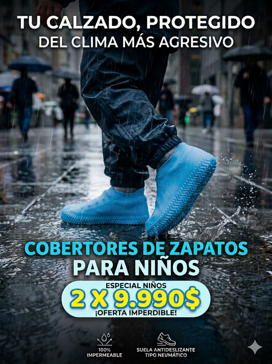 Zapatos Secos Para Niños | Fundas Impermeables Para Zapatos